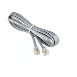 CABLE TELEFONICO 2 METROS - RJ11 - 2 HILOS