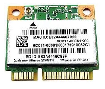 TARJETA WLAN WI-FI - Wireless - Qualcomm Atheros QCWB335 Mini PCI-Express