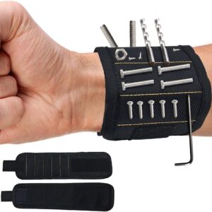 MUÑEQUERA MAGNÉTICA -PULSERA PARA TORNILLOS, PERNOS, CLAVOS